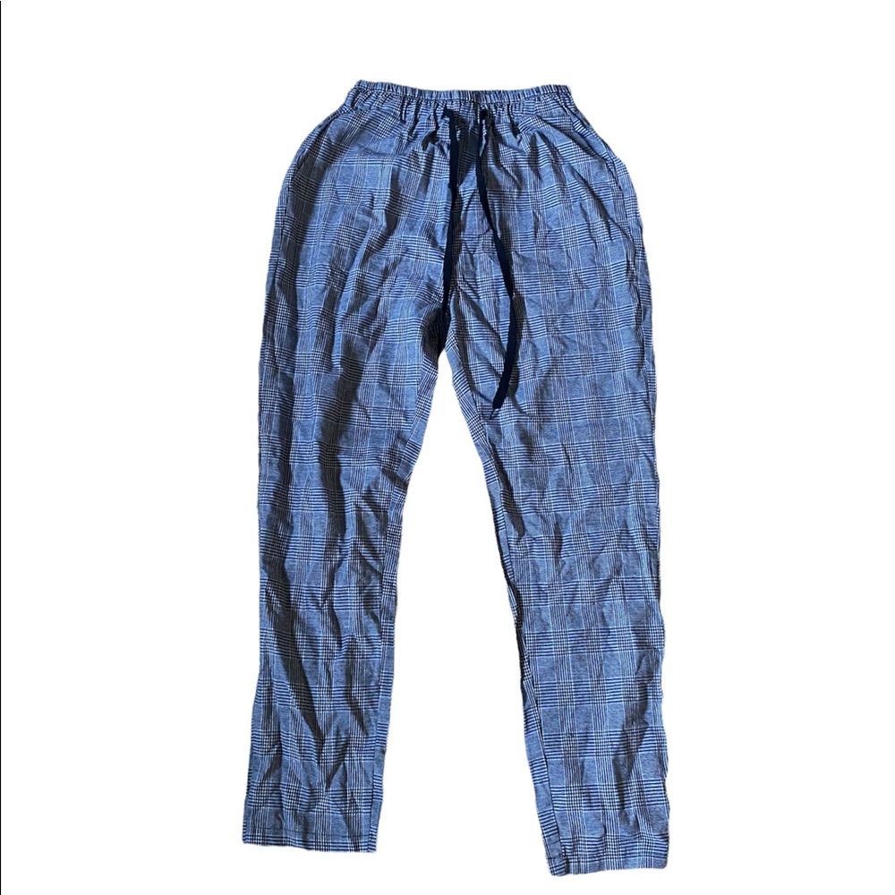 SHEIN Plaid Pants